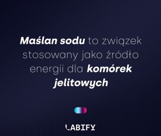 maślan sodu jako źródło energii