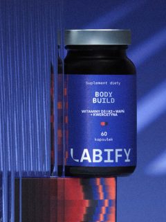 Body Build - suplement z witaminą K2 MK7, D3 i wapniem dla zdrowia stawów, kości i mięśni | Labify