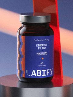 Energy Flow - suplement z żeń-szeniem, różeńcem górskim i kofeiną na energię i zmęczenie | Labify
