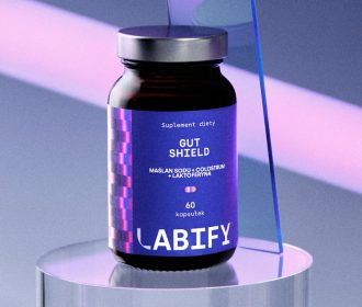 Gut Shield - premium suplement z laktoferyną, colostrum i maślanem sodu na zdrowe jelita i trawienie | Labify