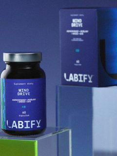 Mind Drive - suplement z kurkuminą, NALT i fosfatydyloseryną na skupienie, koncentrację i pamięć | Labify