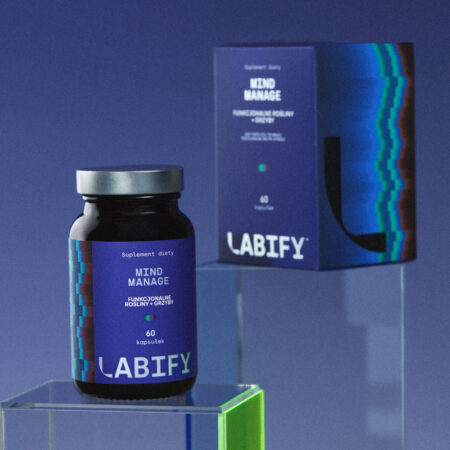 Mind Manage - suplement z ashwagandhą, walerianą i L-teaniną na stres, nastrój i sen | Labify