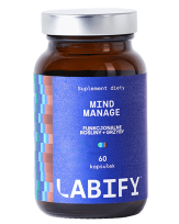 Mind Manage - suplement z ashwagandhą, walerianą i L-teaniną na stres, nastrój i sen | Labify