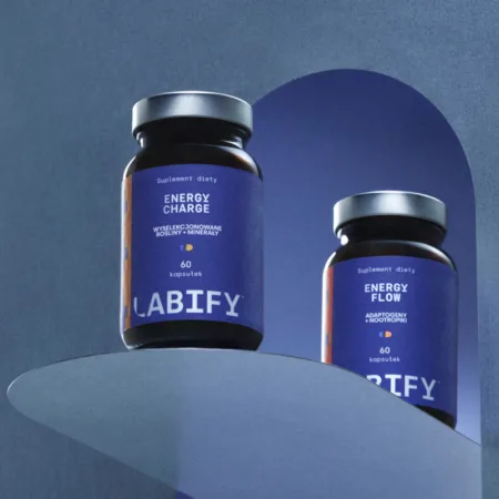 Energy Charge - suplement z kozieradką, maca i mumio na libido, męski hormon i metabolizm | Labify
