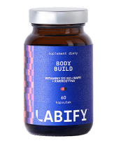 Body Build - suplement z witaminą K2 MK7, D3 i wapniem dla zdrowia stawów, kości i mięśni | Labify