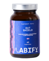 Gut Shield - premium suplement z laktoferyną, colostrum i maślanem sodu na zdrowe jelita i trawienie | Labify