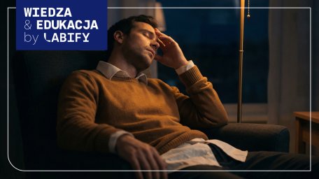 mężczyzna zmęczony